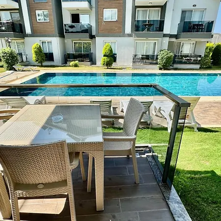 With Large Pool In Fethiye