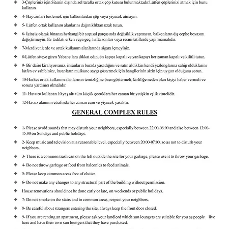 With Large Pool In Apartman Fethiye